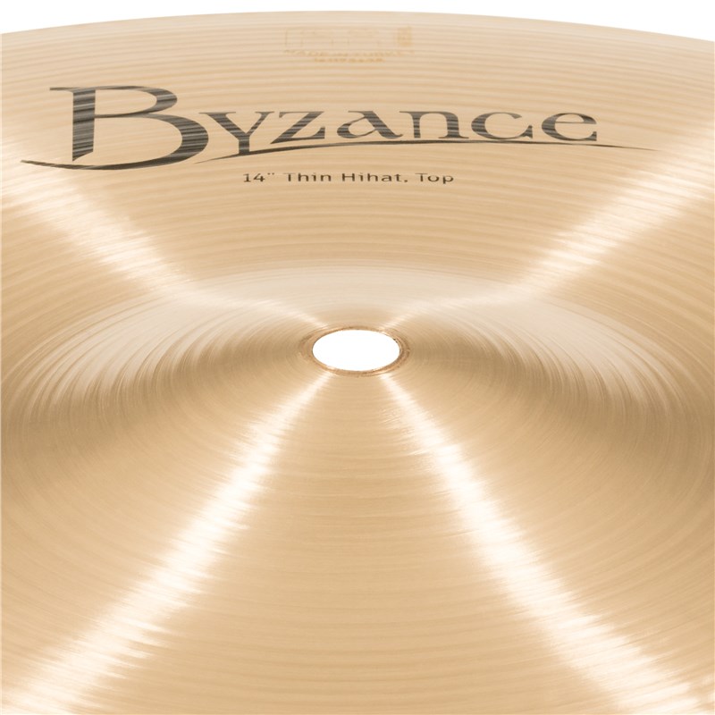 Meinl Byzance Traditional Thin Hi-Hat Cymbal, 14in