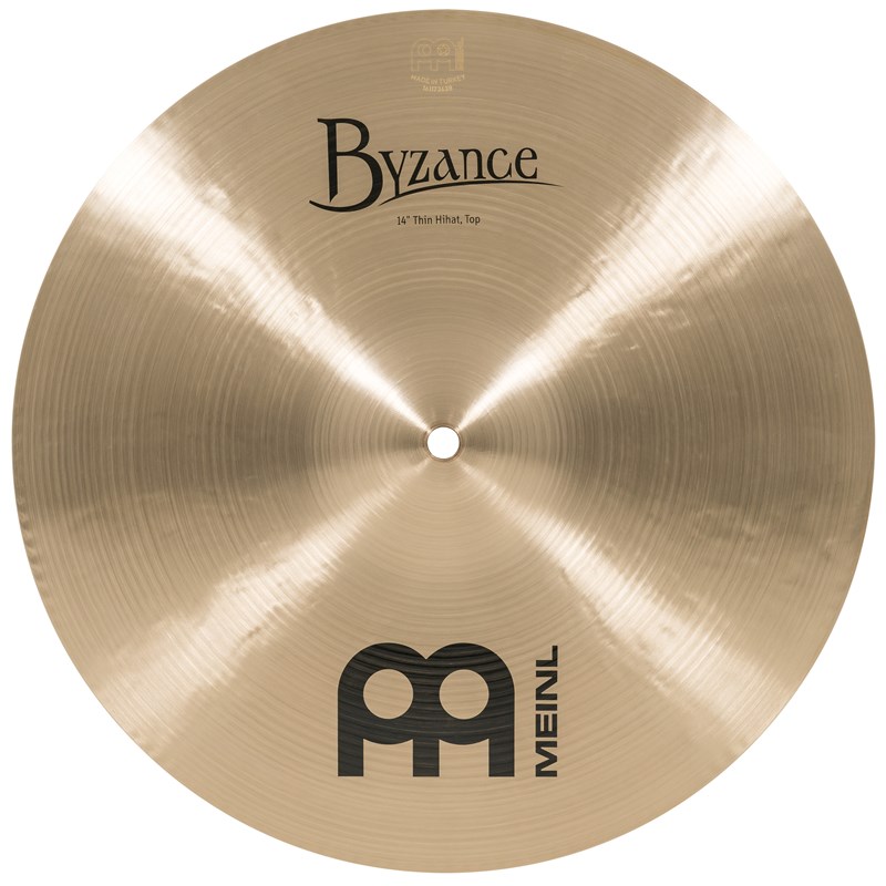 Meinl Byzance Traditional Thin Hi-Hat Cymbal, 14in