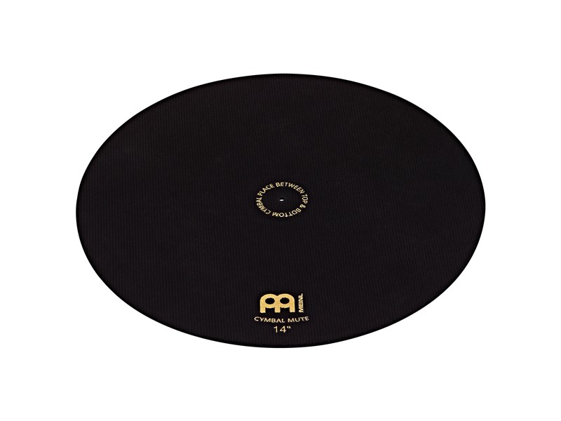 Meinl Hihat Mutes, Pair, Black, 14in