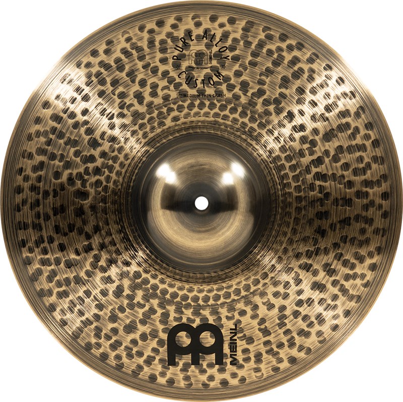 Meinl Pure Alloy Custom Medium Thin Crash, 16in