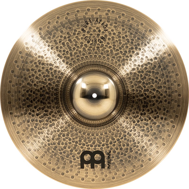 Meinl Pure Alloy Custom Medium Thin Ride, 22in