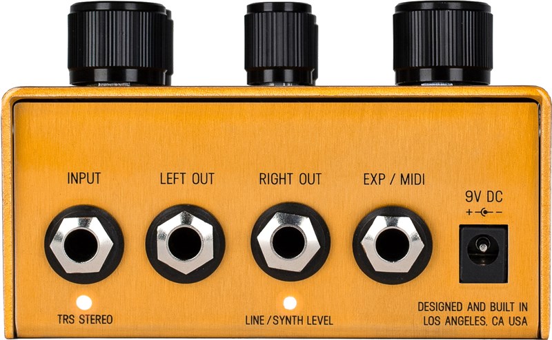 Meris Enzo Multi-Voice Synth Pedal Back