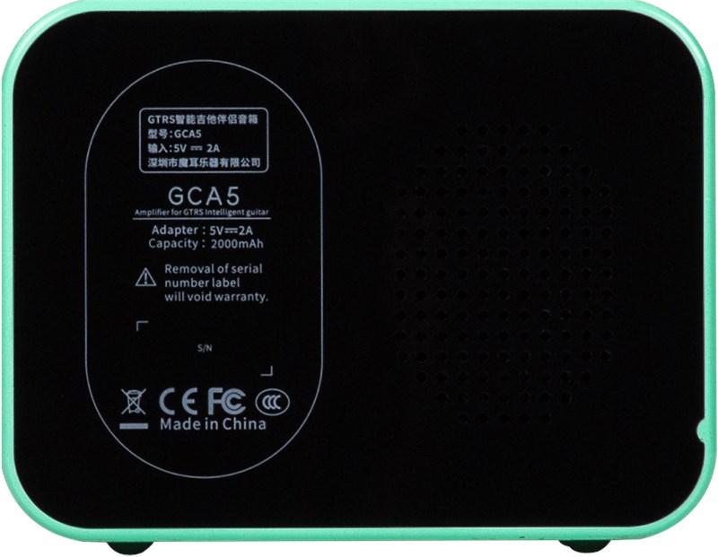 Mooer GCA5 PTNR Mini Bluetooth Amp Green 5