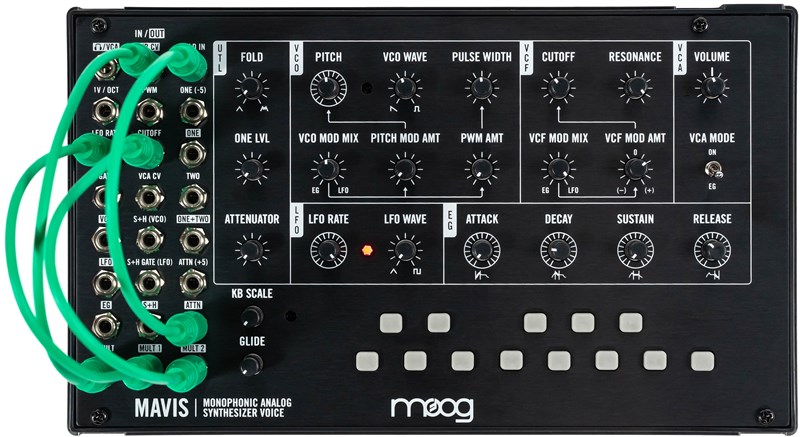 Moog Mavis Semi-Modular Analogue Synth Cables