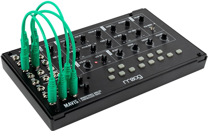 Moog Mavis Semi-Modular Analogue Synth Side