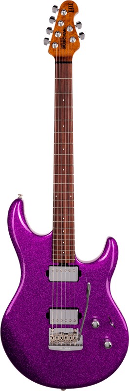 Music Man Luke 3 HH Fuschia Sparkle 2