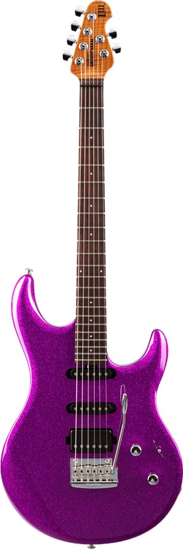 Music Man Luke 3 HSS Fuschia Sparkle 2