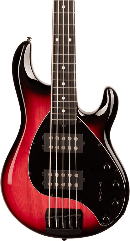 Music Man StingRay5 Special HH Raspberry Burst 1