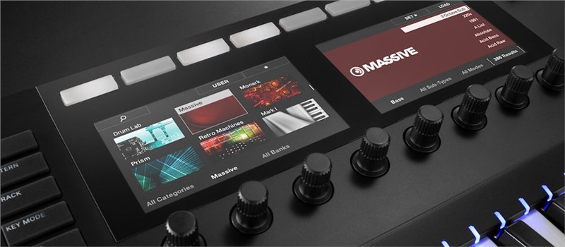 Native Instruments Komplete Kontrol S49 Screen