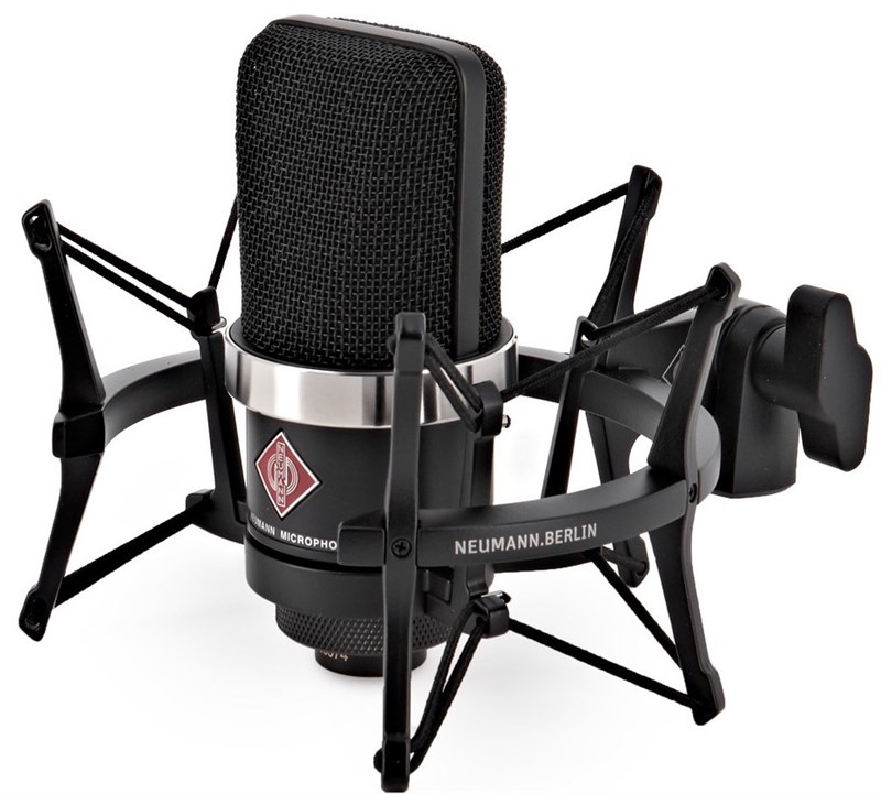 Neumann TLM 102 Microphone Studio Set, Black