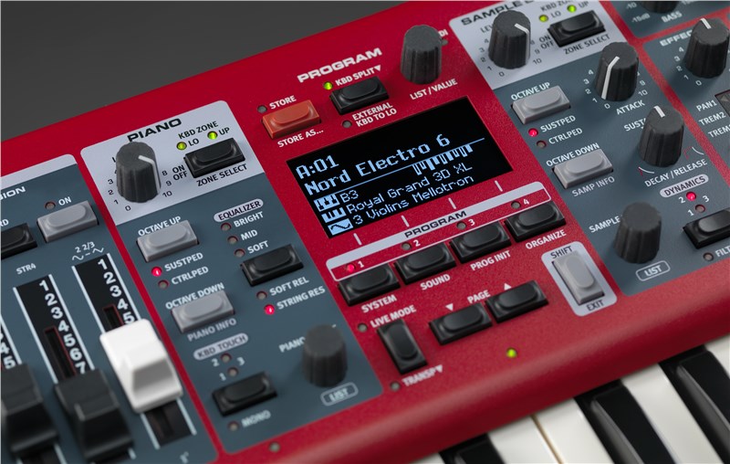 Nord Electro 6D 73 Closeup