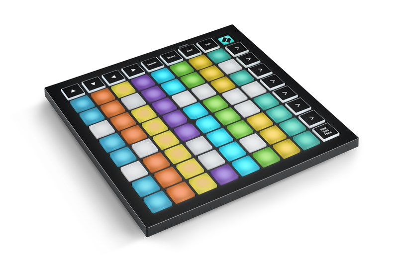 Novation Launchpad Mini MK3, front slant view