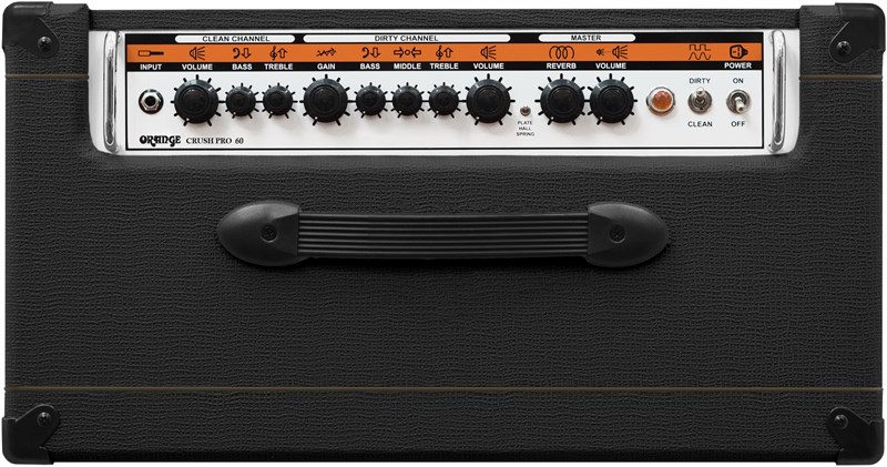 Orange CR60C Crush Pro 60W 1x12 Combo, Black