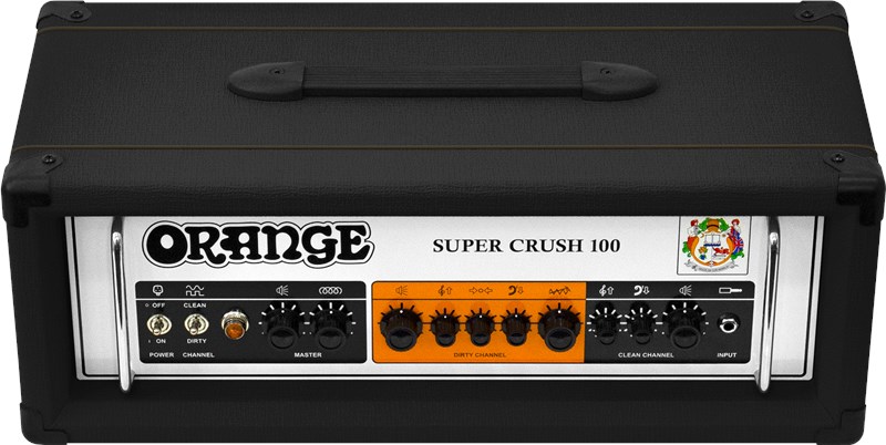 Orange Super Crush 100 Head Black 6