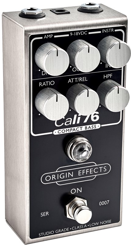 Cali76 Compact Bass Compressor Black Panel