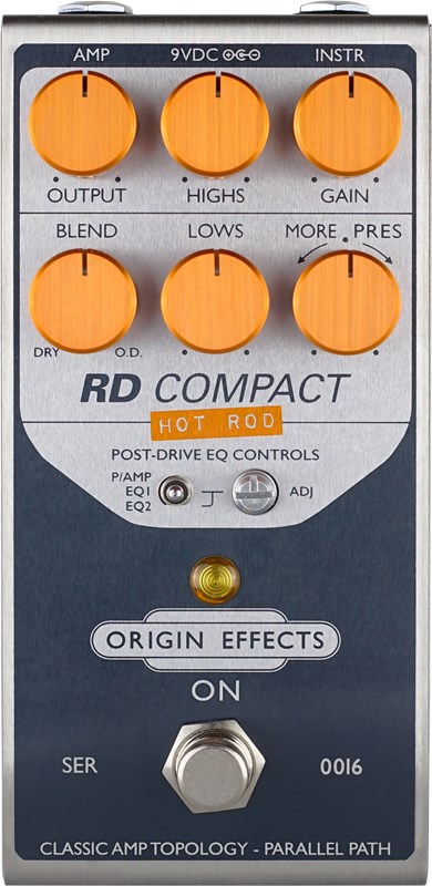 Origin Effects RD Compact Hot Rod - Top View