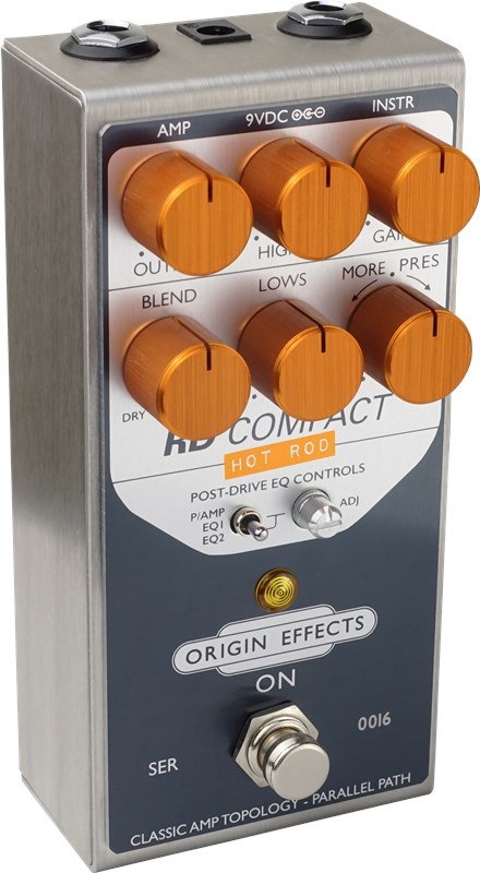 Origin Effects RD Compact Hot Rod - Angled Left