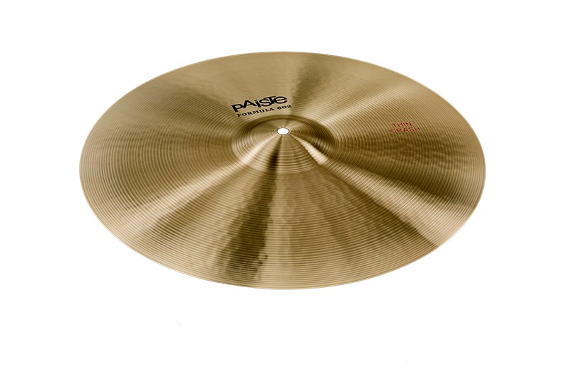 Paiste Formula 602 Thin Crash Cymbal, 17in