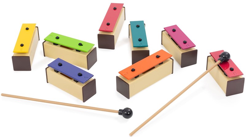 Set of 8 Chime Bars with Case