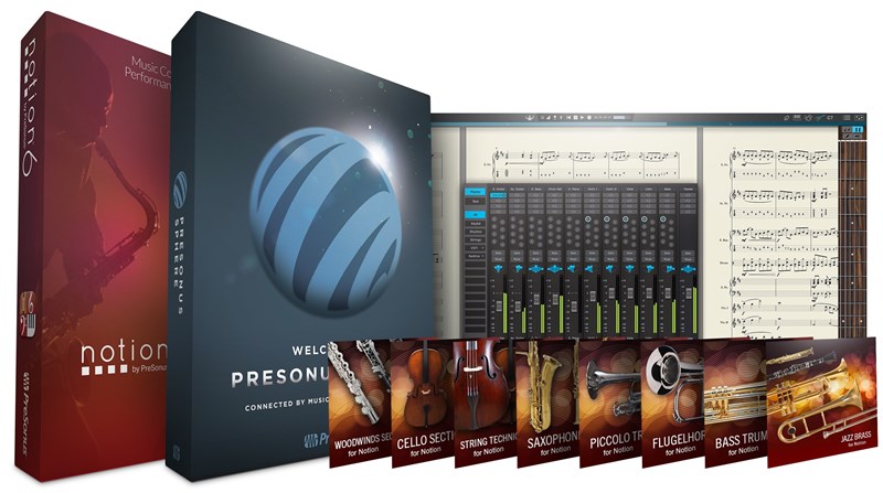 PreSonus Sphere, Notation bundle