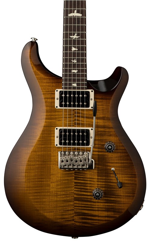 PRS S2 Custom 24, Pattern Thin, Black Amber