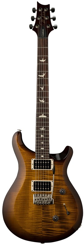 PRS S2 Custom 24, Pattern Thin, Black Amber