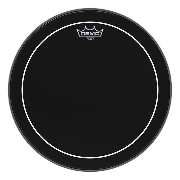 Remo Ebony Pinstripe Bass Drum Head (18in)