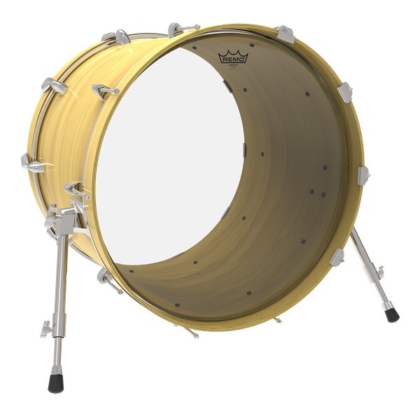 Remo Emperor Clear Bass Drum Head, 16in