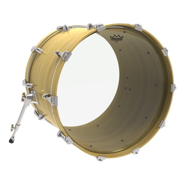 Remo Emperor Clear Bass Drum Head (18in)