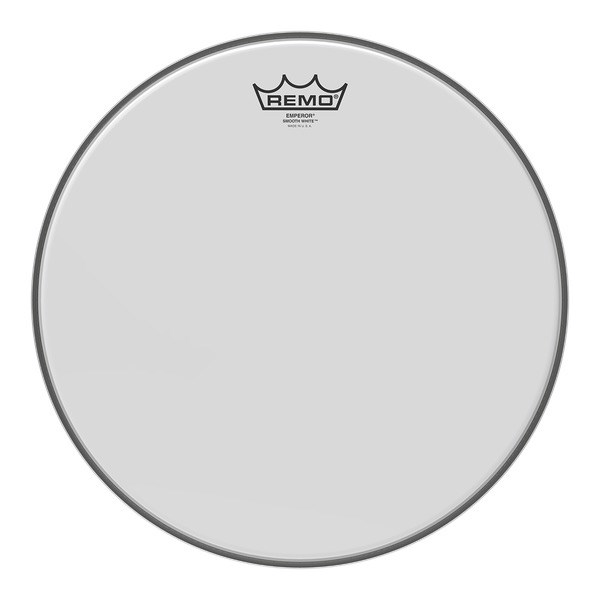 Remo Emperor Smooth White Bass Drum Head, 20in