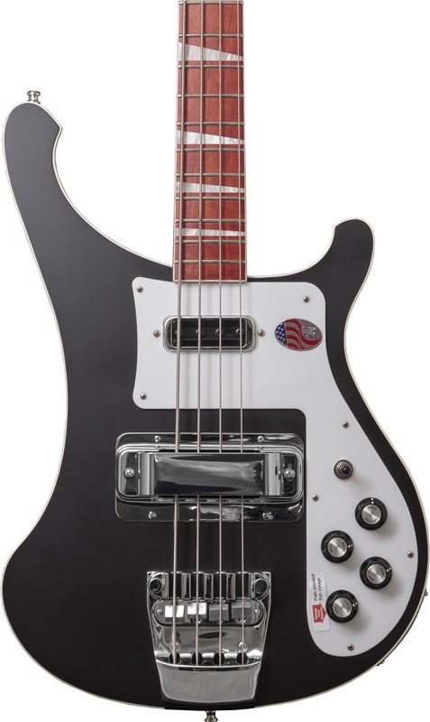 Rickenbacker 4003 Bass Matte Black - Close-up