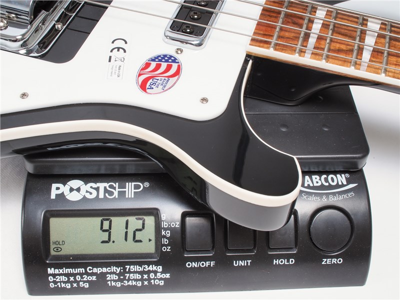 Rickenbacker4003Jetglo-Weight