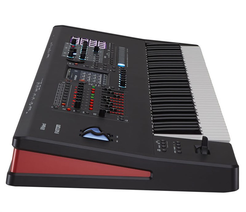 Roland Fantom 7 Workstation, side view 2