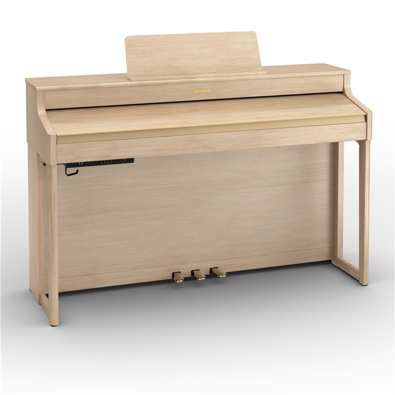 Roland HP-702 Digital Piano, oak, closed lid