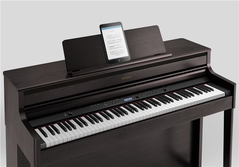 Roland HP-704 Digital Piano, Rosewood