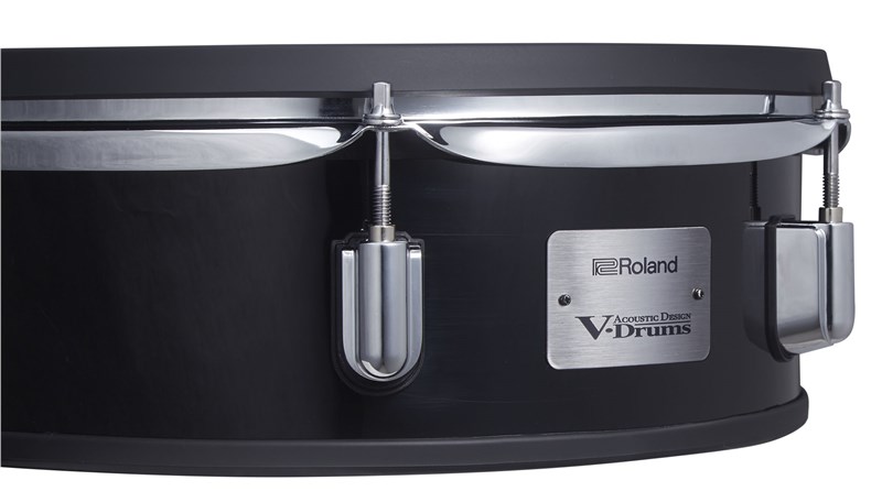 VAD 12” snare pad with shallow-depth wood shell.