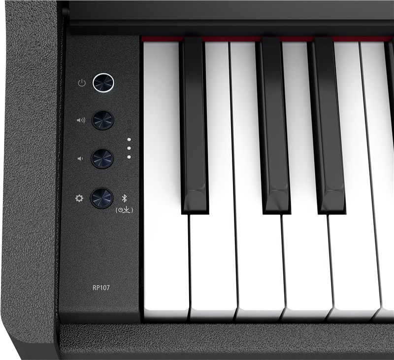 Roland RP107 Digital Piano, Black Panel