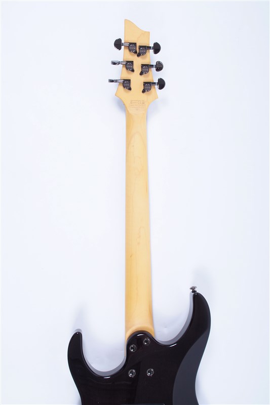 SchecterBanshee6FRExtremeCharcoalBurst-RearNeck2