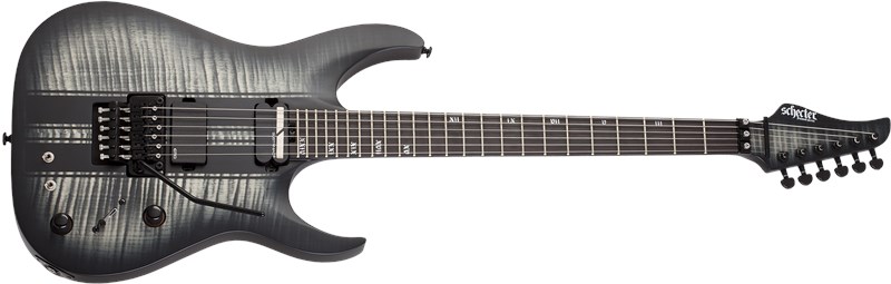 Schecter Banshee GT FR S Satin Charcoal Burst