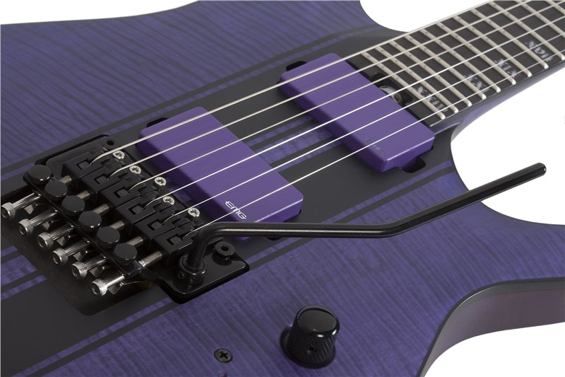 Schecter Banshee GT-FR, Satin Trans Purple