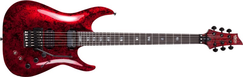 Schecter C-1 FR S Apocalypse Red Reign Main