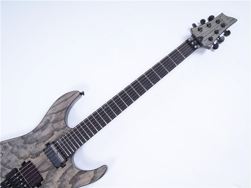 SchecterC1FRSApocalypseRustyGrey-FrontNeck2