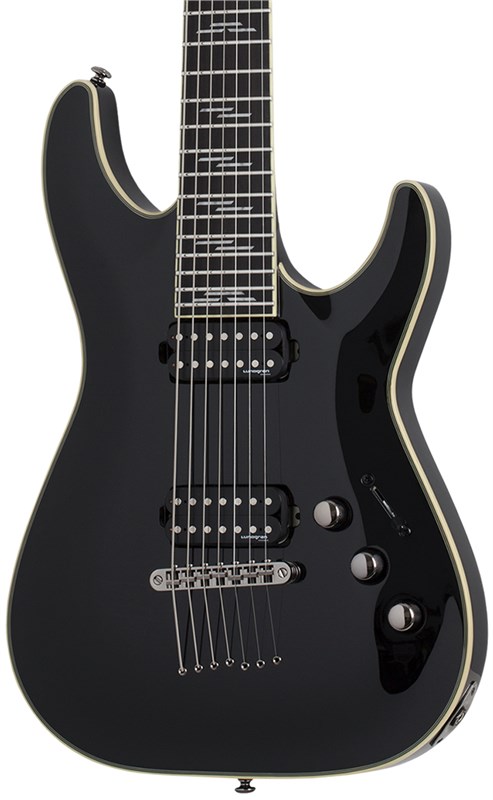 Schecter C-7 Blackjack Gloss Black, Body