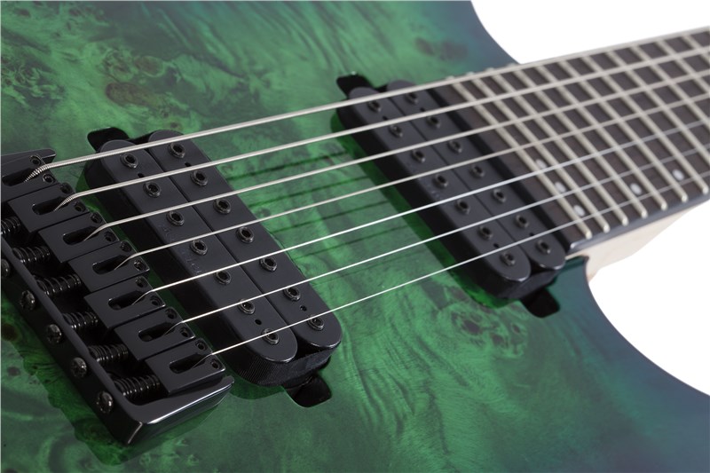 Schecter C-7 Pro, Aqua Burst