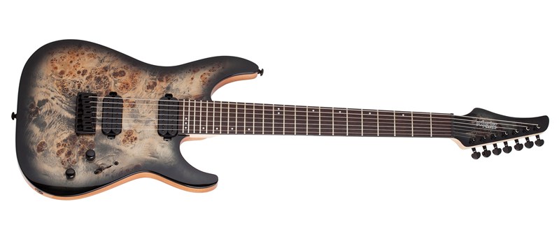 Schecter C-7 Pro, Charcoal Burst