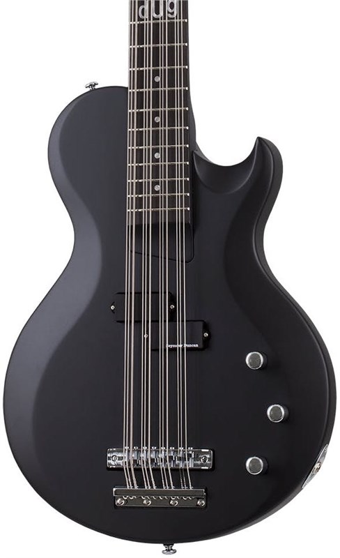 Schecter DP-12 dUg Pinnick 12 String Bass Black