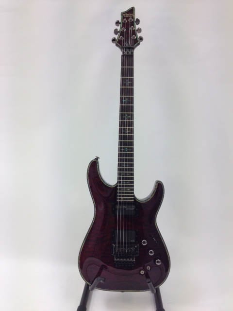 Schecter Hellraiser C-1 FR S With Sustainiac Sustainer (Black Cherry ...