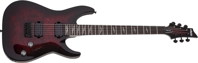 Schecter Omen Elite-6 Black Cherry Burst