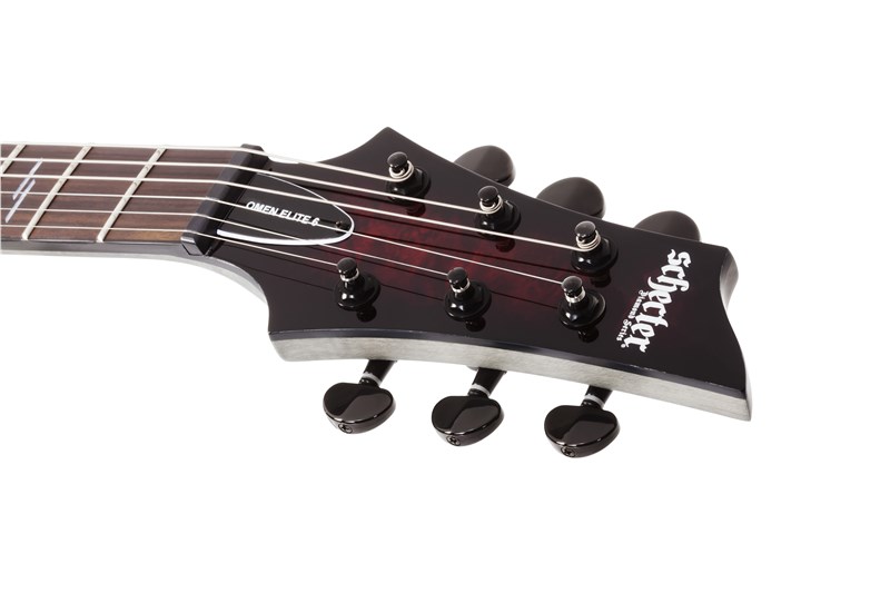 Schecter Omen Elite-6, Black Cherry Burst