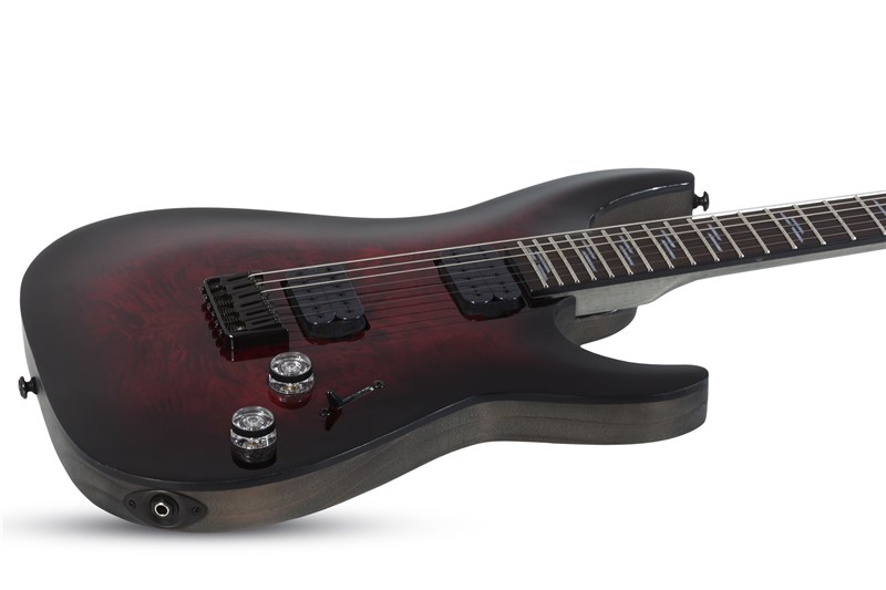 Schecter Omen Elite-6, Black Cherry Burst